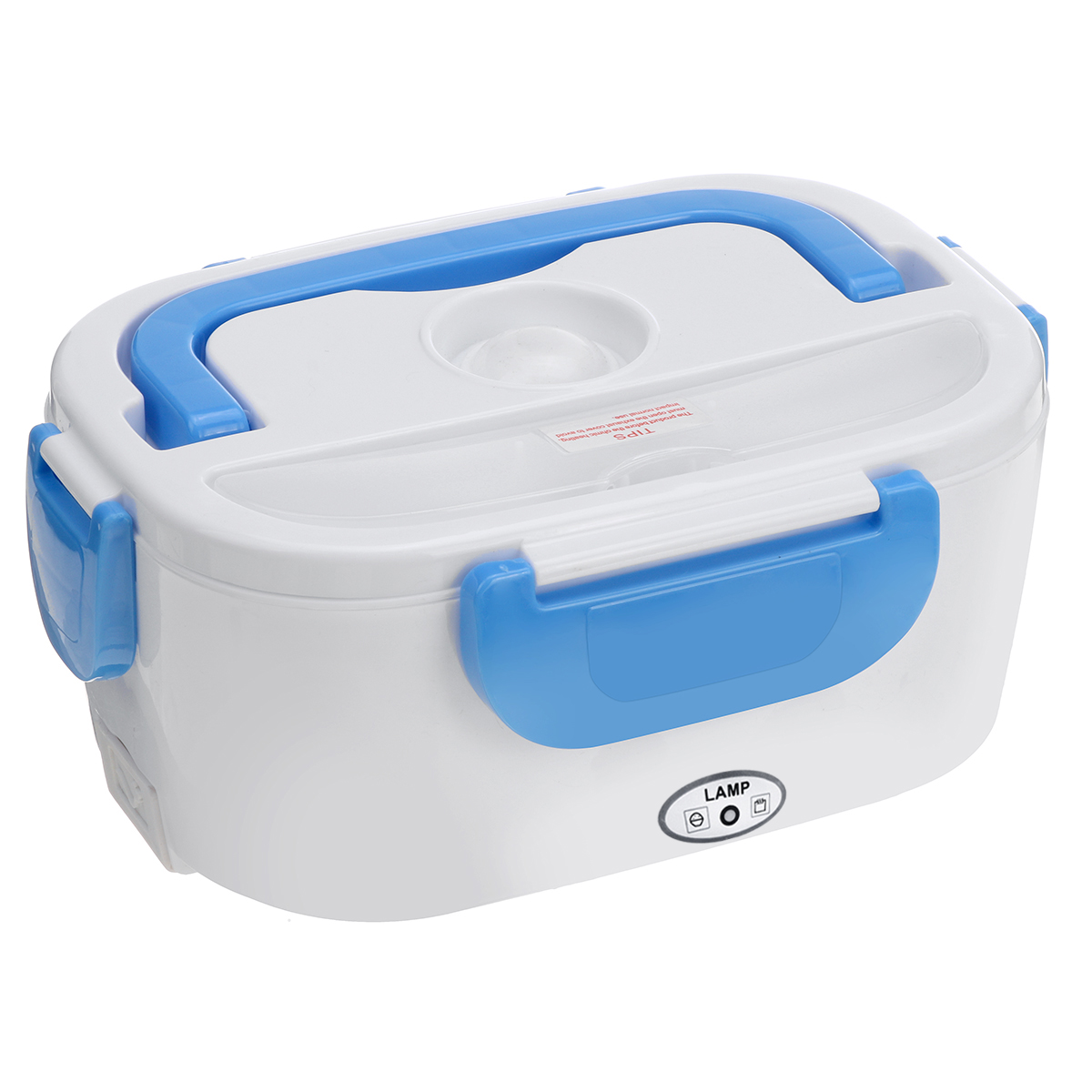 1.3L Portable Electric Lunch Box Car Food Warmer Heater with Spoon 110V