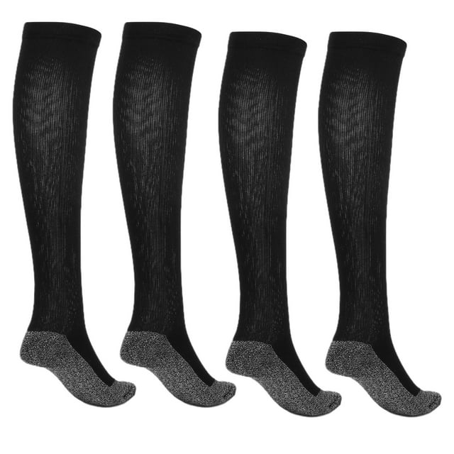 2pairs Thermal Socks, Winter Warm Constant Temperature Heated Compression Socks Foot Warmer for Hiking Skiing