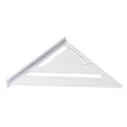 thumbnail image 2 of Woodworking Square Protractor, Carpentry Triangle Ruler Aluminum Alloy  for Engineer Carpenter Black,Silver,Blue, 2 of 7
