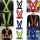 thumbnail image 5 of Eigraketly Resalte las correas reflectantes para correr de noche, ropa de equitación, chaleco de seguridad ajustable, banda elástica para adultos y Ropa Deportiva, Zapatos amarillo fluorescente Eigraketly OD1235-01, 5 of 6
