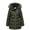 Army Green, variant on Heting Women's Long Windproof Winter Coat Puffer Jacket Thicken Waterproof Black M