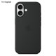 thumbnail image 1 of Compatible with iPhone 16 mobile phone case, compatible with MagSafe liquid silicone mobile phone back cover [sensor pop-up] - Black, 1 of 2