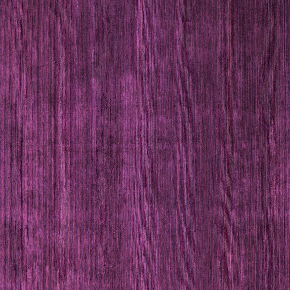 Ahgly Company Indoor Square Abstract Purple Modern Area Rugs, 6' Square