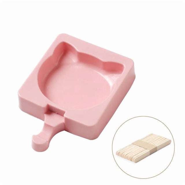 Molde de paletas de helado de silicona hecho a mano - Máquina for hacer helados DIY for golosinas caseras