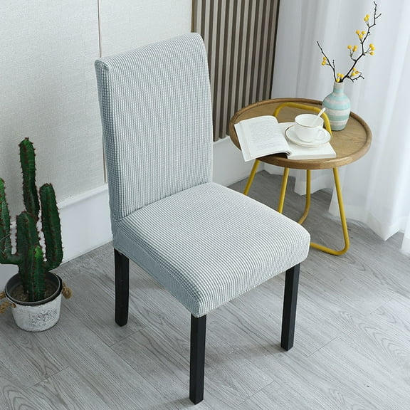 Yunuuuoa Thickened Elastic Universal Chair Covers Set of 4, Stretchable Dining Table Chair Slipcovers Washable Furniture Protectors for Home Kitchen Hotel Restaurant