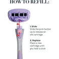 thumbnail image 3 of fafa-AOA Studio Women's Blade 8 Refills Smooth Shave For Sensitive Skin, 3 of 4