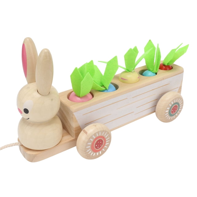 Coche de juguete a juego con rábano para niños pequeños, Coche a juego con rábanos para niños pequeños, juguetes educativos de madera para coches de zanahoria, juguetes educativos de madera el