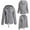 Dark Gray, variant on Lightweight Outdoor Hiking Raincoat Jacket Coat