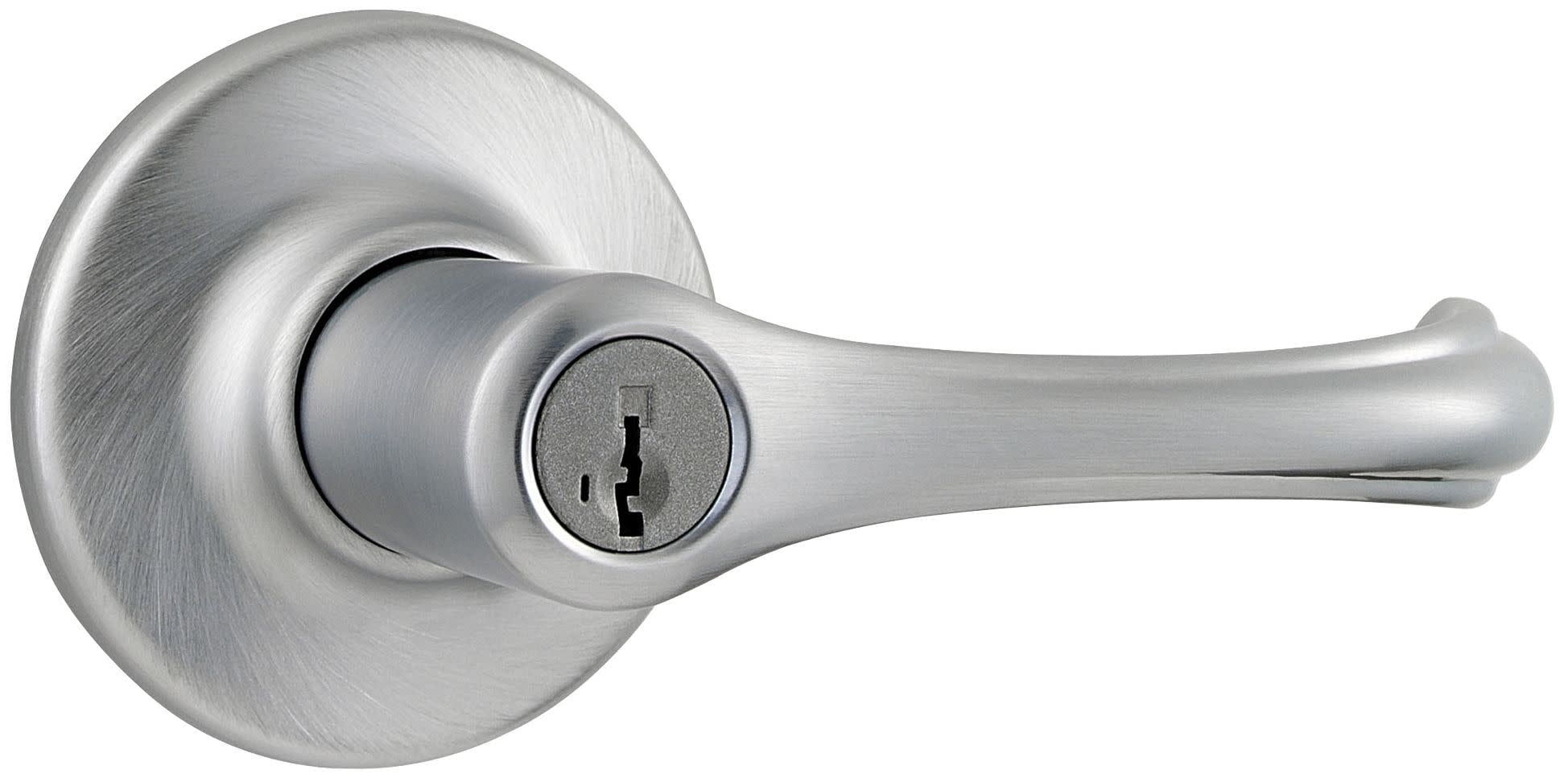 Kwikset 405Dnl Dorian Single Cylinder Keyed Entry Door Leverset