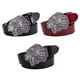 thumbnail image 2 of Sonducket Cinturones para hombre Eagle Retro de capas multifuncional clásico elegante diseño ajustable hebillas de cinturón hombres hebillas de Cinturones rojo marrón Sonducket AP004552-02, 2 of 6