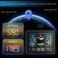 thumbnail image 4 of Digital Weather Station Temperature Humidity Meter Barometric Pressure Moon Phase Weather Forecast Hygrothermograph Clock ,Excellent Visual Experience, 4 of 7