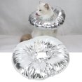 thumbnail image 4 of Cat Recovery Collar, Lightweight Stuffing Cotton Soft After Surgery Kitten Cone Waterproof  For Dogs, 4 of 8