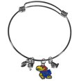 thumbnail image 1 of NCAA Kansas Jayhawks Charm Bangle Bracelet, 1 of 2