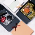 thumbnail image 2 of Cajas de regalo WLUSEAXI, paquete de 12 unidades con tapa, papel kraft marrón, 2 of 7