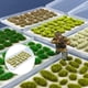 thumbnail image 5 of Racimo de césped artificial de 25 piezas para paisajes de Dioramas Verde invierno Zulema mini hierba de hadas, 5 of 8