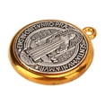 thumbnail image 3 of Medalla de San Benito Medalla de San Benito de Metal Inoxidable Colgante Medallas Católicas de Regalo Religioso para Hombres y Niños, 3 of 12