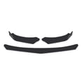 thumbnail image 1 of 4 Pieces Car Front Lip Body Kit Spoiler Splitter ABS Canard Lip Splitter Universal, 1 of 7