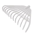 thumbnail image 2 of Soumake 12/21 Tines Leaf Rake Tempered Plastic Rake Head Collecting Leaves Debris Garden Tool Lightweight Yard Grass Clean Tool For Gardening Camping, 2 of 8