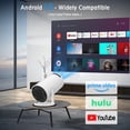 thumbnail image 2 of Proyector ENUOSUMA Mini 4K 1080P 200 ANSI lúmenes Android 11, 2 of 8
