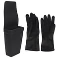 thumbnail image 2 of Bolsa de silicona resistente al calor para rizador de pelo, soporte para colgar, herramienta para varita de pelo con guantes, protector solar, 2 of 15