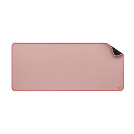 Logitech - Desk Mat Studio Series Extended Mouse Pad with Spill-resistant Durable Design (Large) - Darker Rose