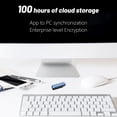 thumbnail image 3 of Tomshine Mini Voice Recorder 16GB Digital Audio Recorder with AI Transcription and Translation on APP in 38 Languages 48 Accents Support USB and Bluetooth File Transfer For Meetings Interviews Lecture, 3 of 7
