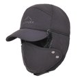 thumbnail image 1 of Gorros de invierno para hombre y mujer, cálidos, con orejeras, gorro ruso unisex con orejeras, resistentes al viento, para ciclismo, esquí y nieve., 1 of 4