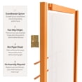thumbnail image 4 of Red Lantern 6 ft. Tall Eudes Shoji Screen - Honey - 5 Panels, 4 of 6