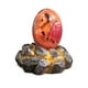 thumbnail image 1 of Escultura de huevo, juguete de huevo coleccionable de resina, decoración de mesa interior, regalos coleccionables de cumpleaños para niños, rojo brillante, con base sidaley HA008771-05B, 1 of 6