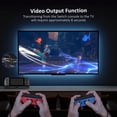 thumbnail image 3 of Gripcon NexiGo con Efecto Hall y Soporte HDMI para Switch en Negro, 3 of 8