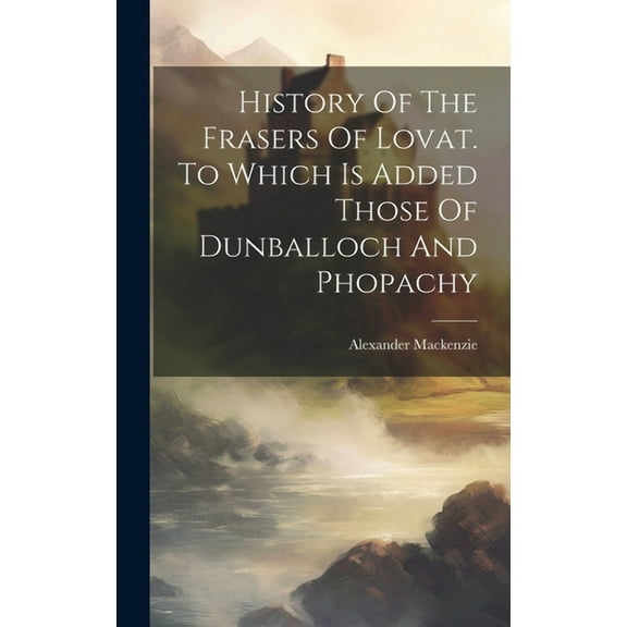 History Of The Frasers Of Lovat. To Which Is Added Those Of Dunballoch And Phopachy (Hardcover)