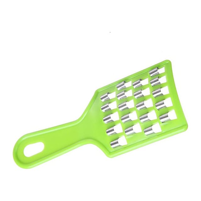 Bewildely Rallador de verduras, rebanador de repollo, mango largo, agarre práctico, multiusos, lavable, conveniente, rebanador de patatas Zester Type3