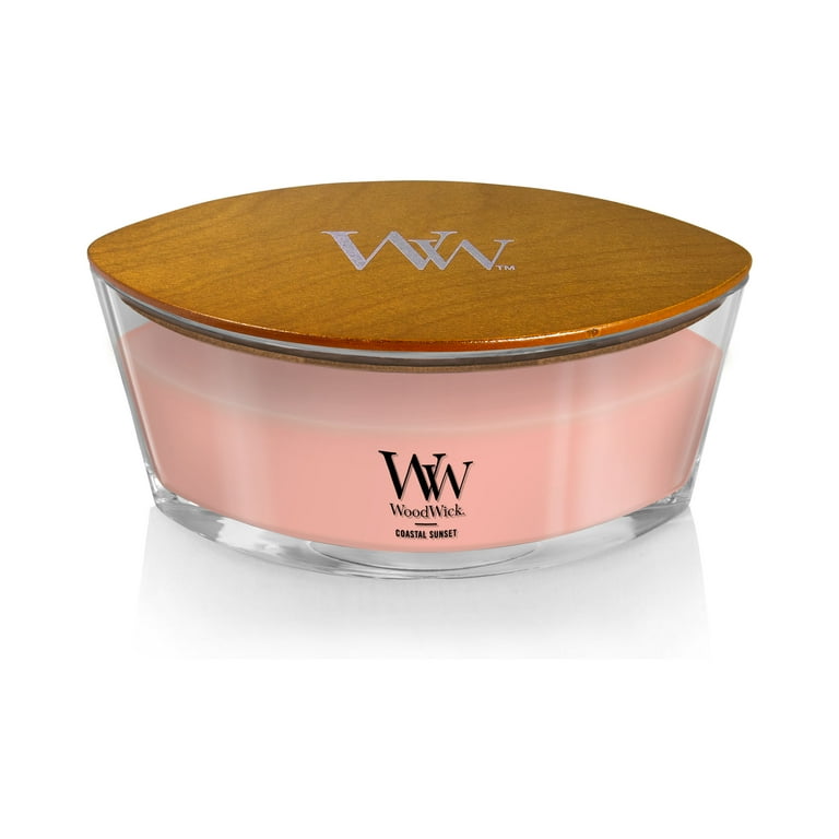 WoodWick Ellipse Scented Candle, Coastal Sunset, 16 oz