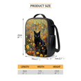 thumbnail image 4 of ZUXONGSY Cat Poppy Flower Print Boys Girls Backpack Cool Book Bag for Primary School Children 4 Piece School Bag Set with Rucksack Lunch Box Pencil Case Water Cup Sleeve, 4 of 6