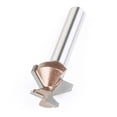 thumbnail image 2 of Gold Router Bit for Smooth Router Bits Seamless router integrated drill bit - 8MM shank, 2 of 7