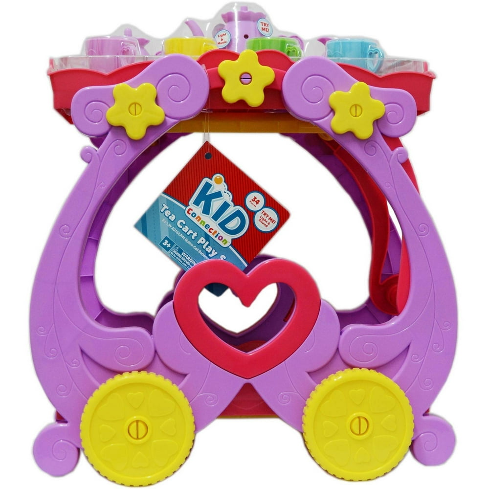 Kid Connection Tea Cart Play Set - Walmart.com - Walmart.com