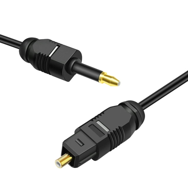 Premium Mini Toslink To Toslink Digital Optical Audio Cable 6 Feet Standard Toslink To Mini 7862