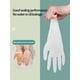 thumbnail image 5 of Guantes desechables, TPE transparente de grado alimenticio, caja de 100 unidades, ambidiestros y sin polvo para manipulación de alimentos, ideales para tatuadores, cocina, repostería y, 5 of 8