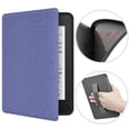 thumbnail image 2 of Stand Case for 7" All-New Kindle Paperwhite 12th Gen 2024 and 7" Kindle Colorsoft Signature Edition,Two Hand Straps Shell PU Leather Cover with Auto-Wake/Sleep, 2 of 5