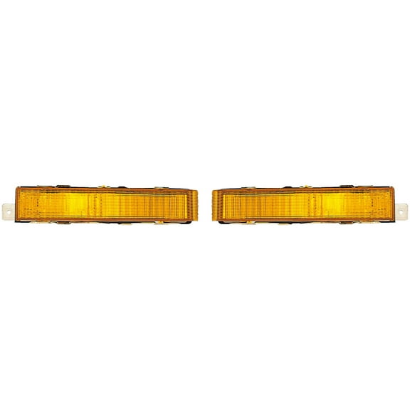EPIC LIGHTING OE Style Halogen Corner Lights Assembly Replacement for OLDSMOBILE 87-96 CUTLASS CIERA [ GM2520101 GM2521101 918733 918734 ] Pair