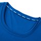 thumbnail image 3 of Camisa Elvqul Hombre Playa Azul Manga Corta Liso Gym Cuello Redondo, 3 of 6