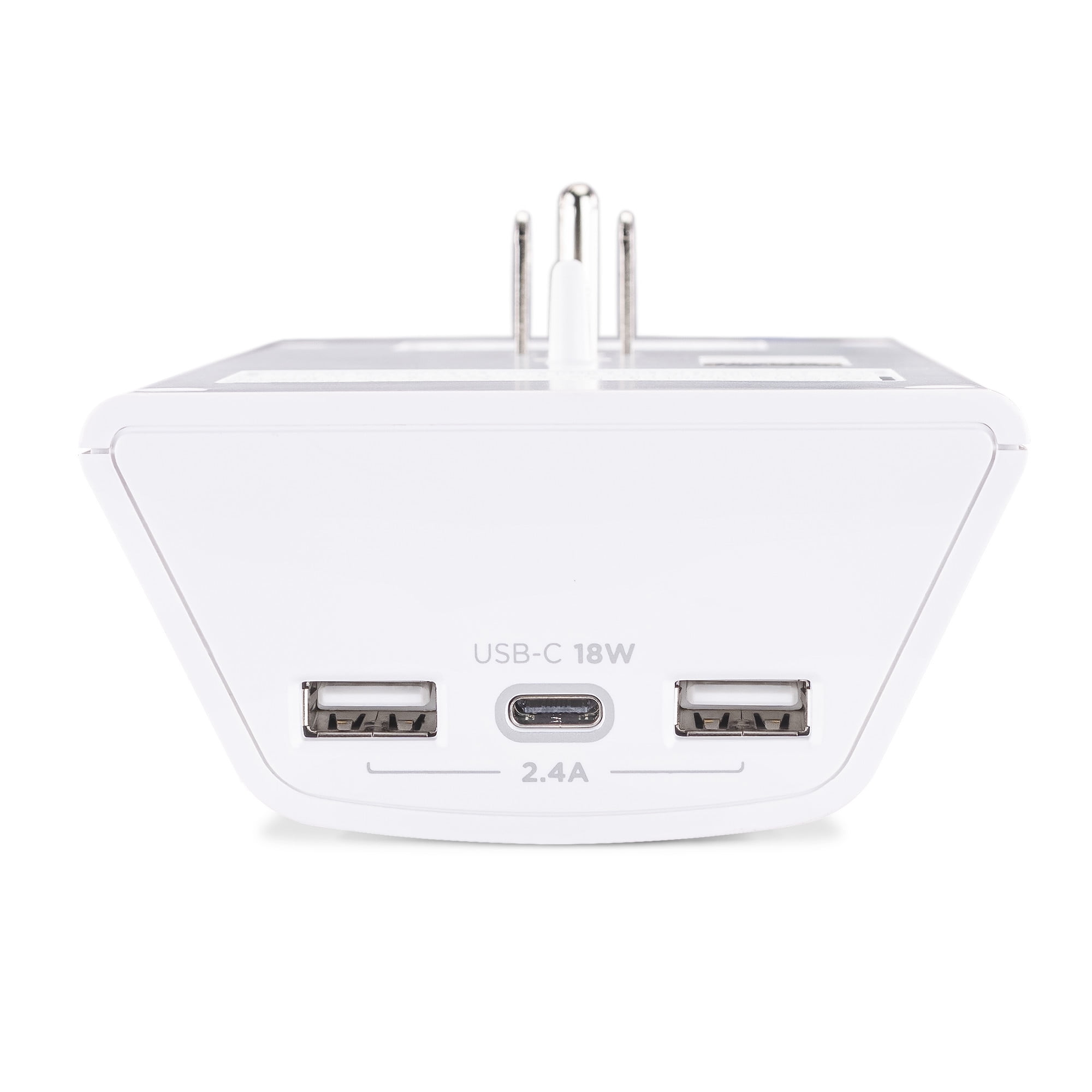 CyberPower P6WUCL - 900 J White Surge Protector with Night Light, 3 USB-A Ports, 6 Outlets