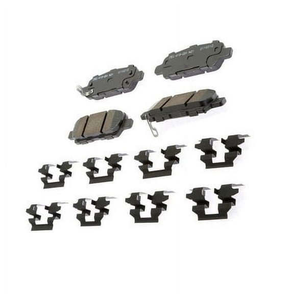 Acdelco 17D1288CHF2 Disc Brake Pad Set   Rear, Ceramic, Bonded, With