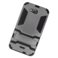 thumbnail image 3 of For Kyocera Hydro Wave C6740 - Advanced HYBRID Cover w/ Kickstand and UV Coated PC Layer - Metallic Black/Gray ADHYB, 3 of 5
