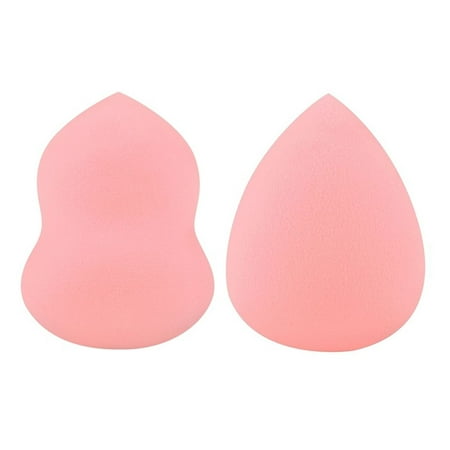 Zodaca 2 pcs Beauty Makeup Sponge Blender Blending Foundation Flawless Coverage Puff Flawless Powder