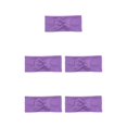 thumbnail image 3 of Diadema de ganchillo Minnieouse Tie-dye Púrpura Accesorios para el peinado, 3 of 5