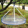thumbnail image 2 of AOOOWER Quality Folding Drying Rack Hanging Clothes Laundry Sweater Basket Dryer Net New, 2 of 9