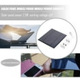 thumbnail image 2 of Chargeur de Pile Solaire USB 2,5 W 5 V + Chargeur de Pile Rechargeable AAA AA, 2 of 8