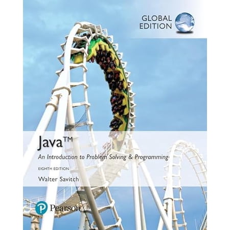 Pre-Owned Java: An Introduction to Problem Solving and Programming Gl 9781292247472 1292247479 Paperback 8th edition edition