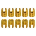 thumbnail image 1 of Unique Bargains Auto Taraudage Inserts Filetés, 15Pack Intérieur M8 M12x15 Écrous en Acier au Carbone, 1 of 6
